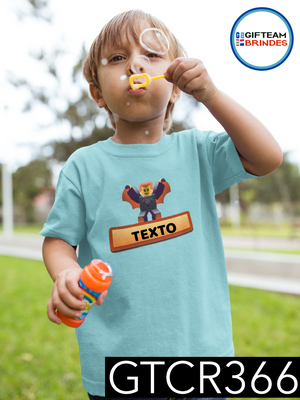 T-SHIRT CRIANÇA ANIMAÇÃO GTCR366