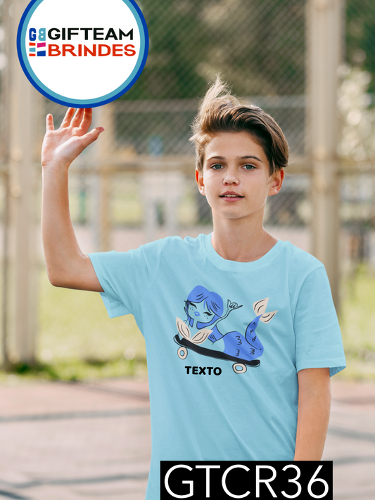 T-SHIRT CRIANÇA DESPORTO GTCR36