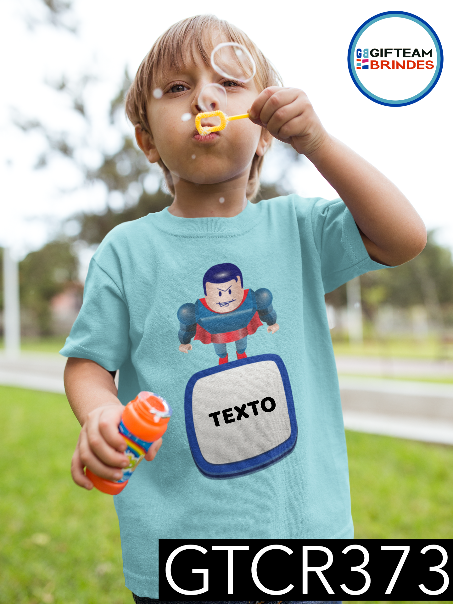 T-SHIRT CRIANÇA ANIMAÇÃO GTCR373