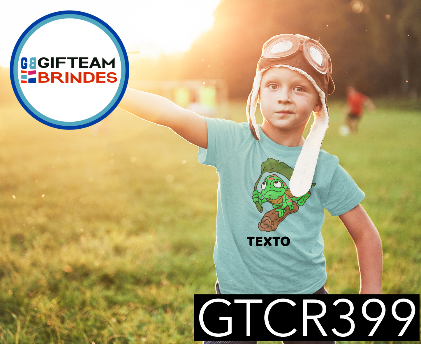 T-SHIRT CRIANÇA ANIMAIS GTCR399