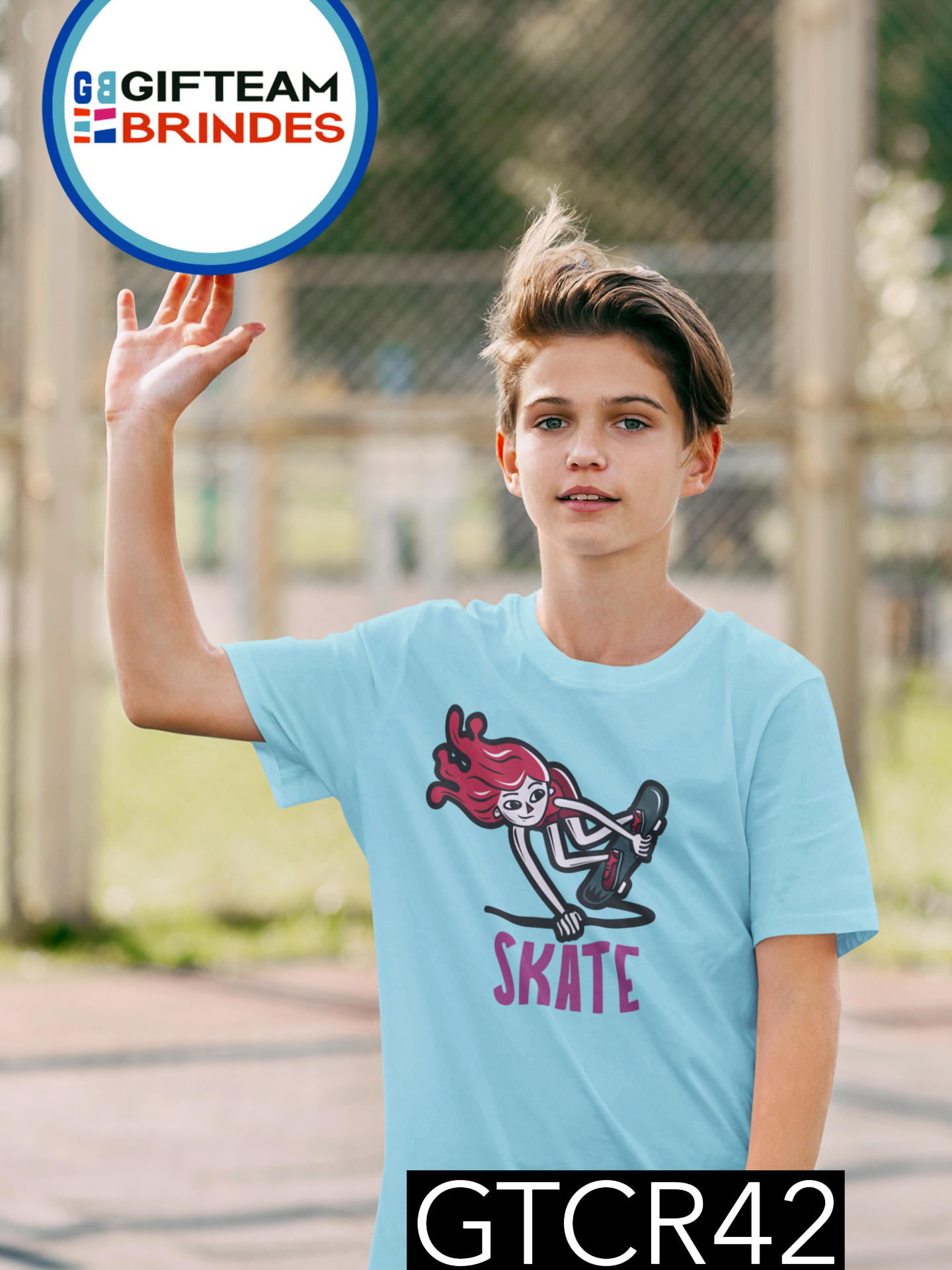T-SHIRT CRIANÇA DESPORTO GTCR42