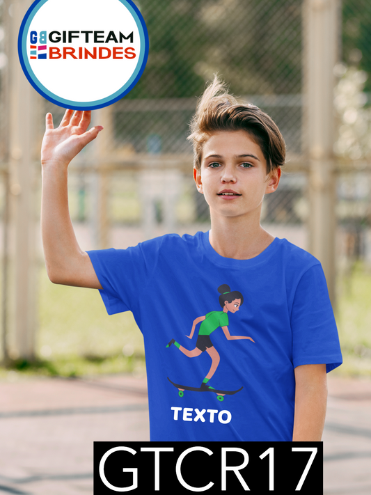 T-SHIRT CRIANÇA DESPORTO GTCR17