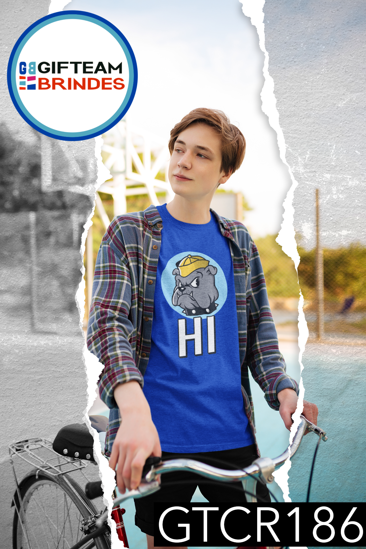 T-SHIRT CRIANÇA ANIMAÇÃO GTCR186