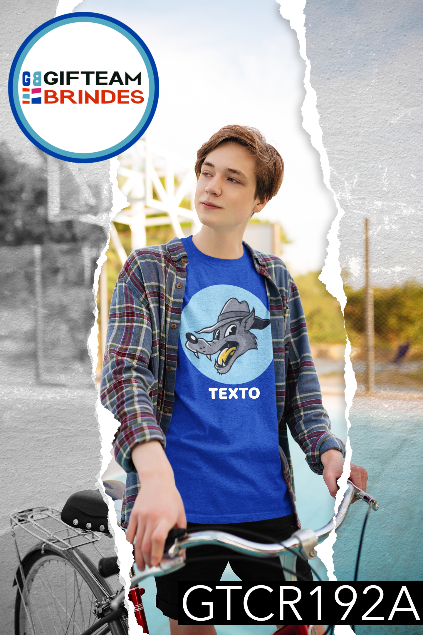 T-SHIRT CRIANÇA ANIMAÇÃO GTCR192