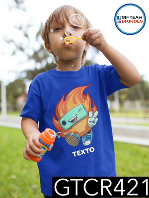 T-SHIRT CRIANÇA ANIMAÇÃO GTCR421