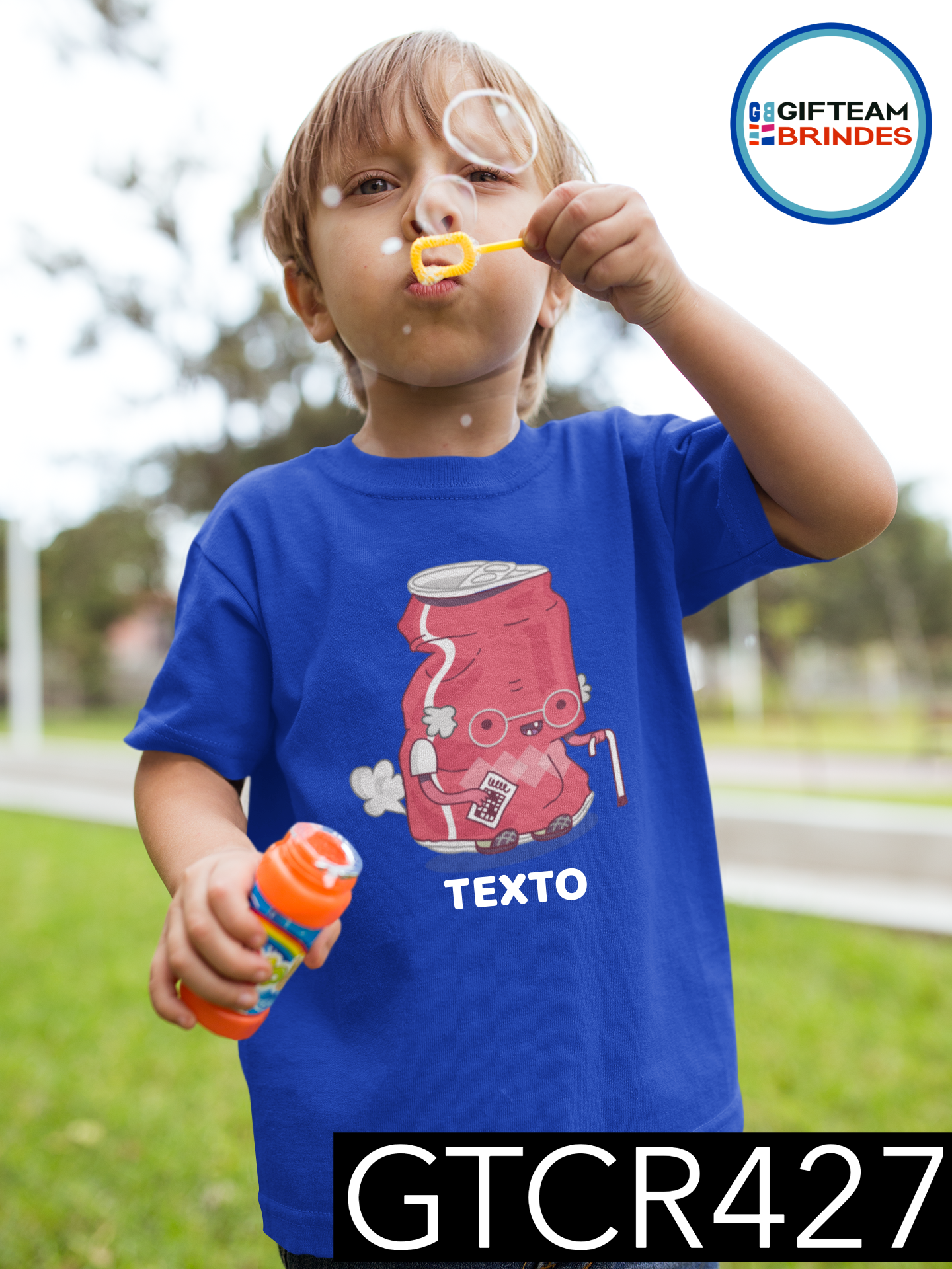 T-SHIRT CRIANÇA ANIMAÇÃO GTCR427