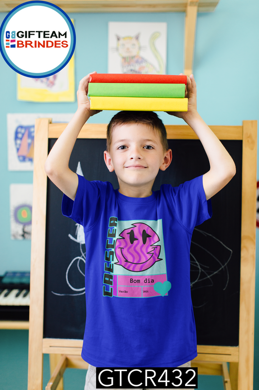 T-SHIRT CRIANÇA ESCOLA GTCR432