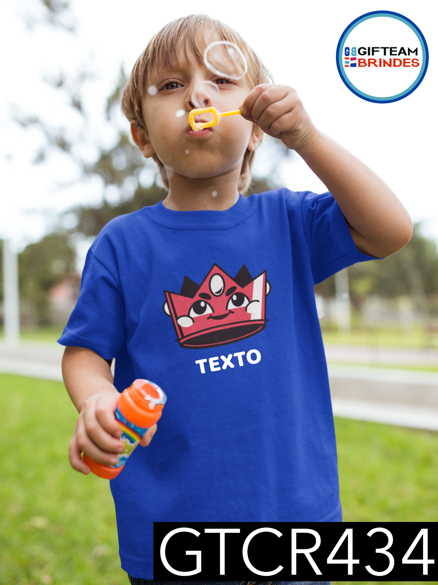 T-SHIRT CRIANÇA ANIMAÇÃO GTCR434