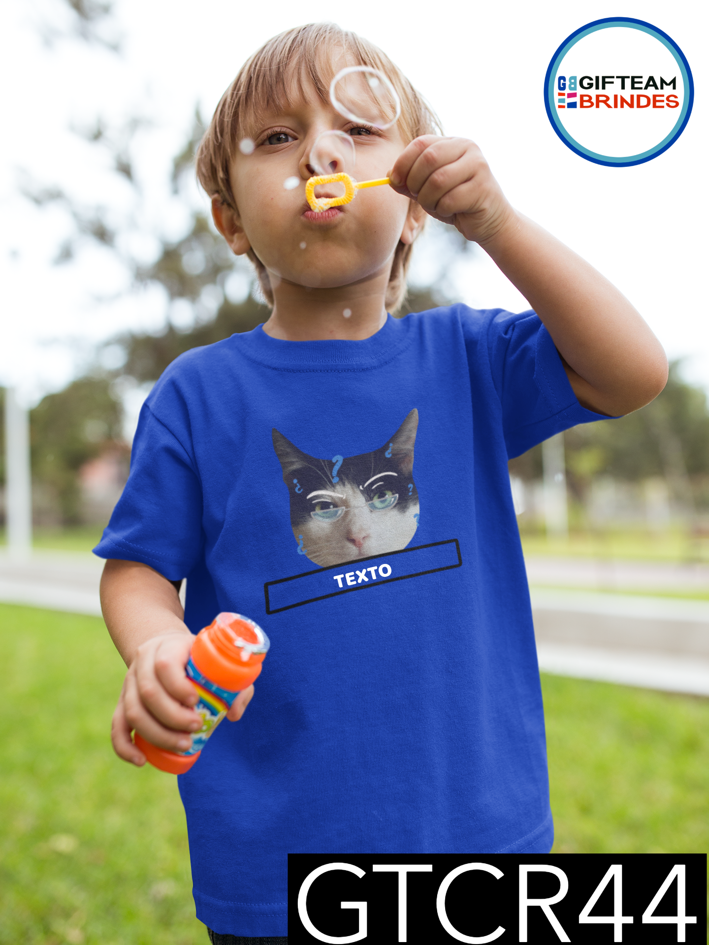 T-SHIRT CRIANÇA ANIMAIS GTCR44