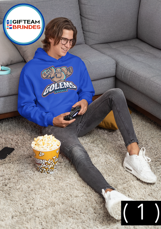 SWEAT SHIRTS CAPUZ HOMEM GAMING GOLEMS 236