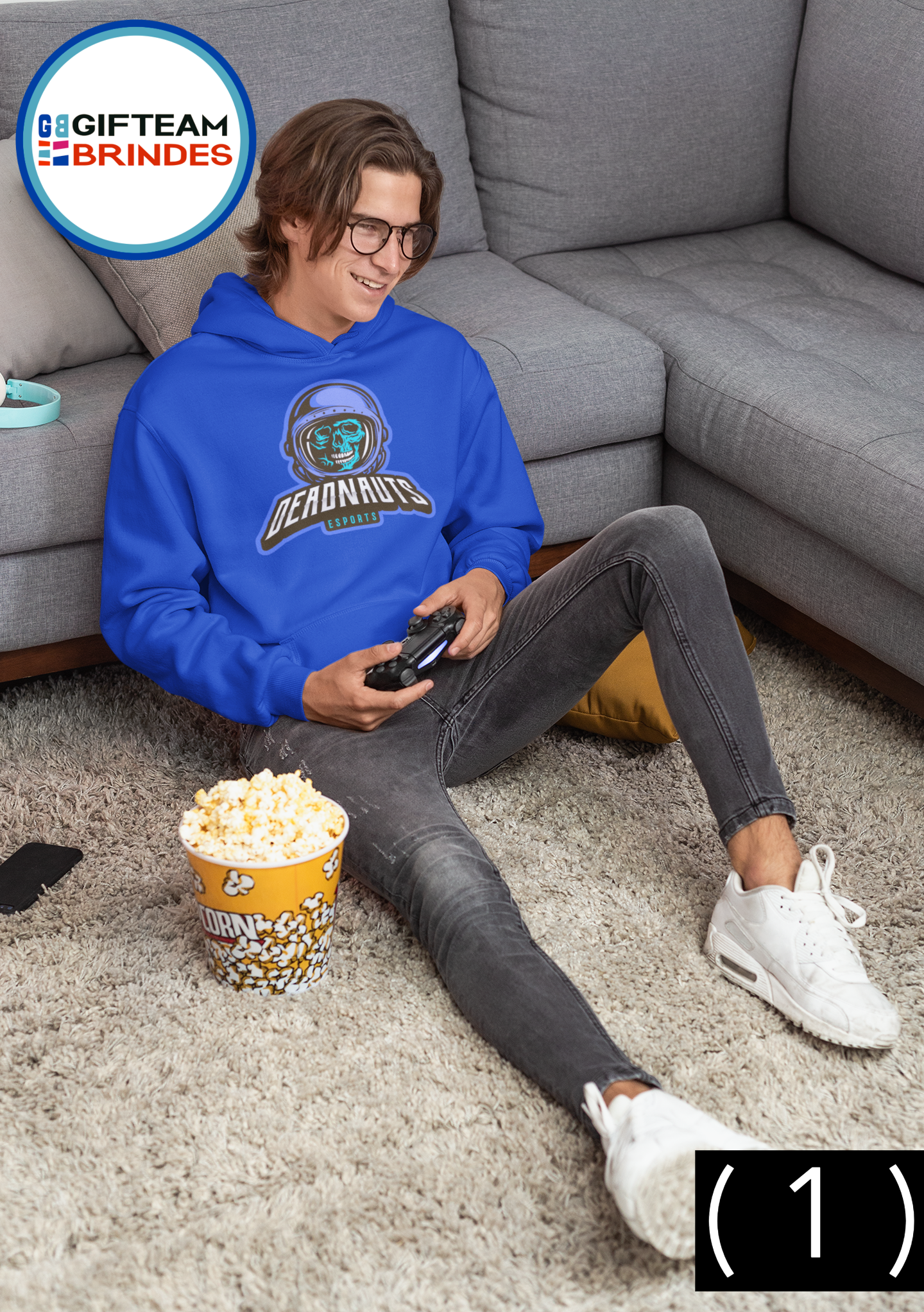 SWEAT SHIRTS CAPUZ HOMEM GAMING DEADNAUTS  236