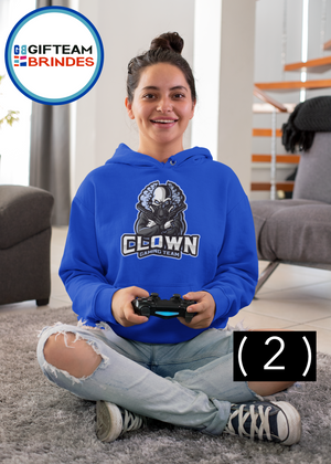 SWEAT SHIRTS CAPUZ SENHORA GAMING CLOWN  236