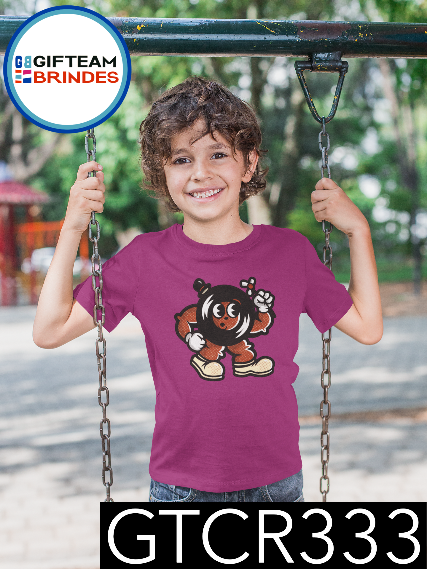 T-SHIRT CRIANÇA MÚSICA GTCR333