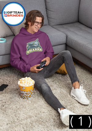 SWEAT SHIRTS CAPUZ HOMEM GAMING SHARKS 236