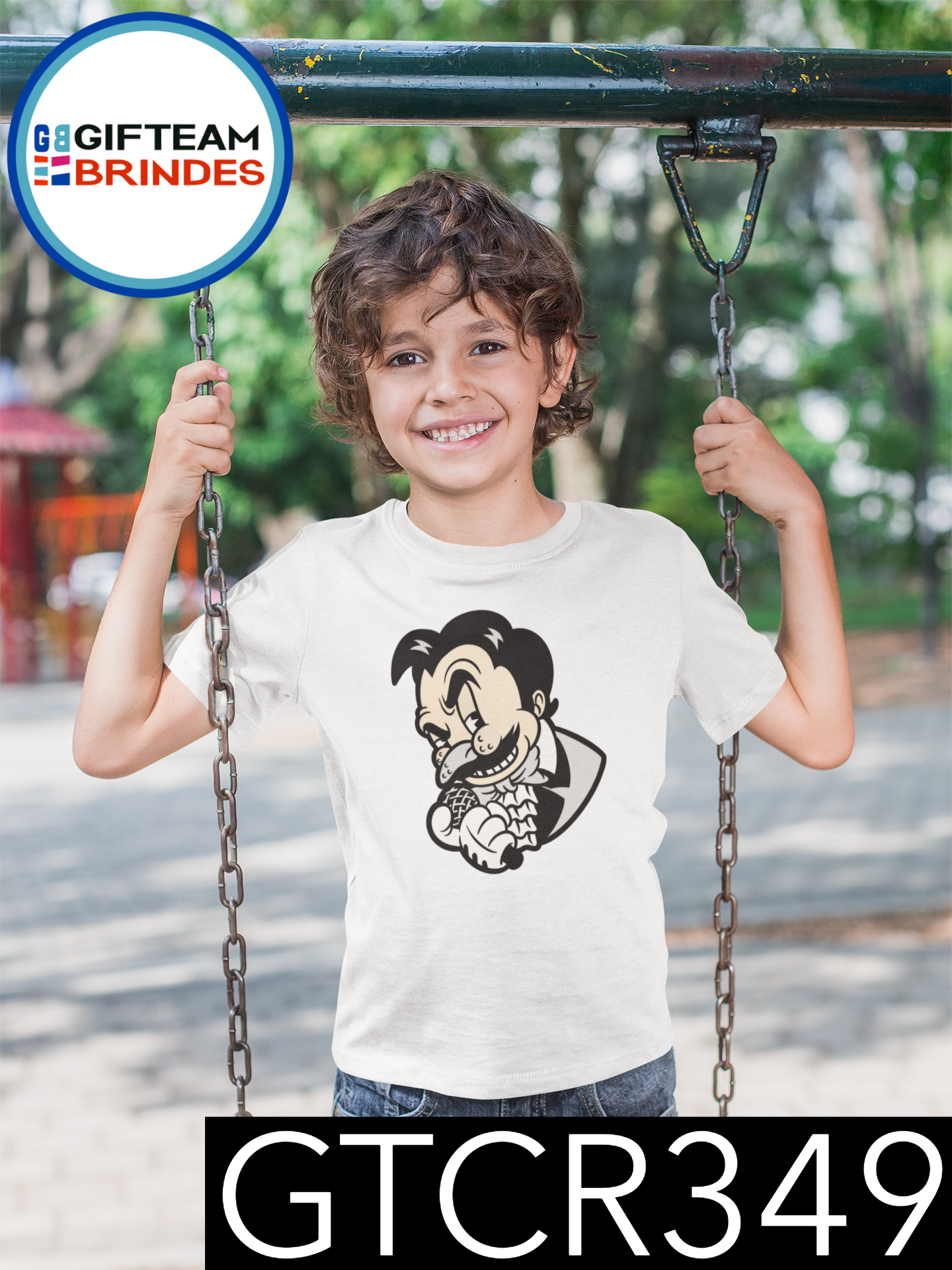 T-SHIRT CRIANÇA MÚSICA GTCR349