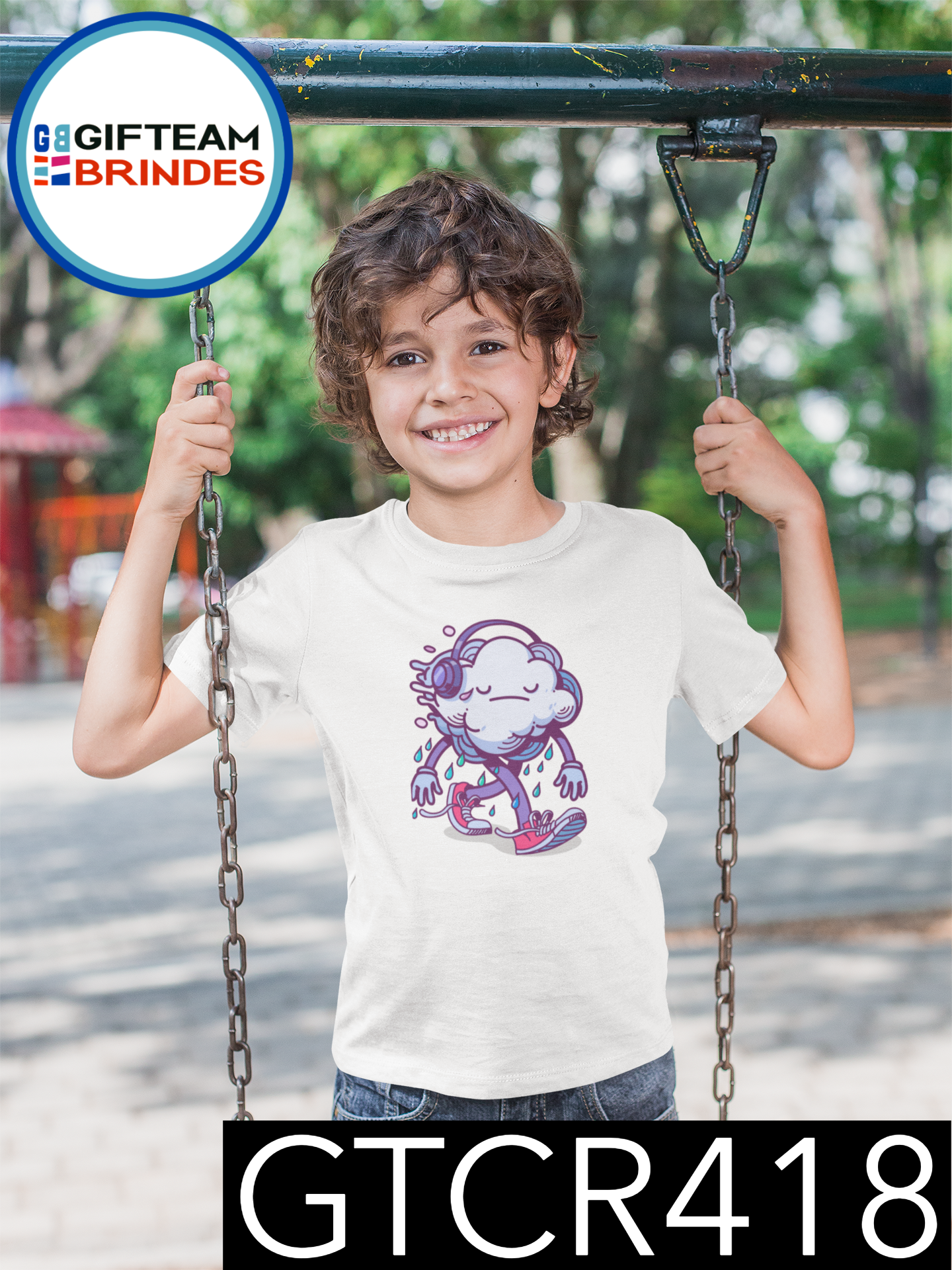T-SHIRT CRIANÇA MÚSICA GTCR418