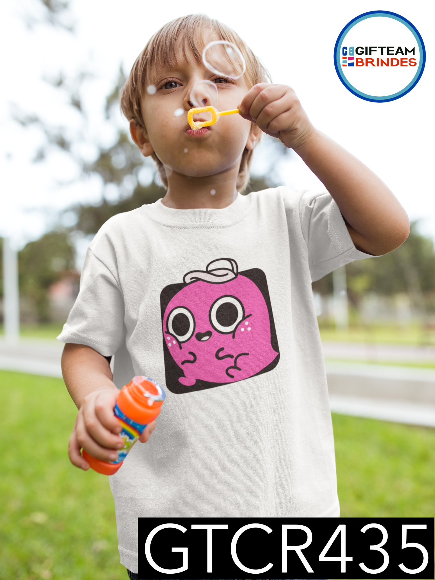 T-SHIRT CRIANÇA ANIMAÇÃO GTCR435