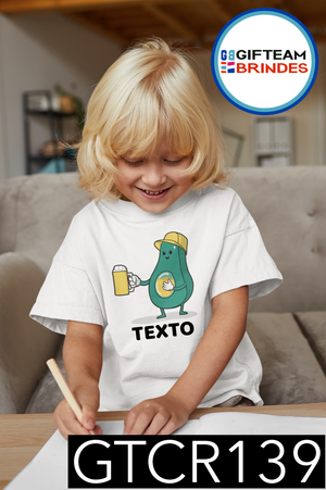 T-SHIRT CRIANÇA ALIMENTOS GTCR139