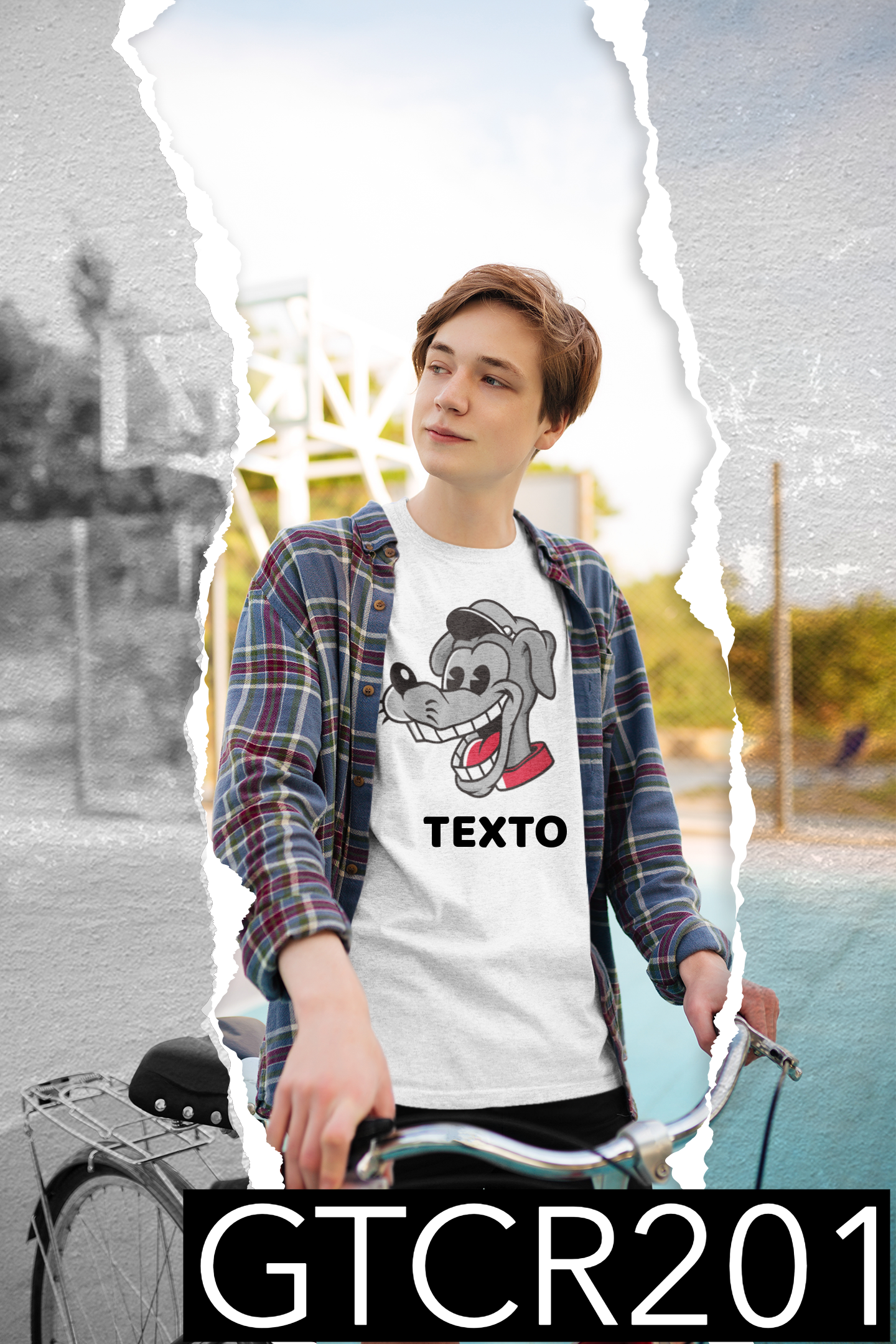 T-SHIRT CRIANÇA ANIMAÇÃO GTCR201