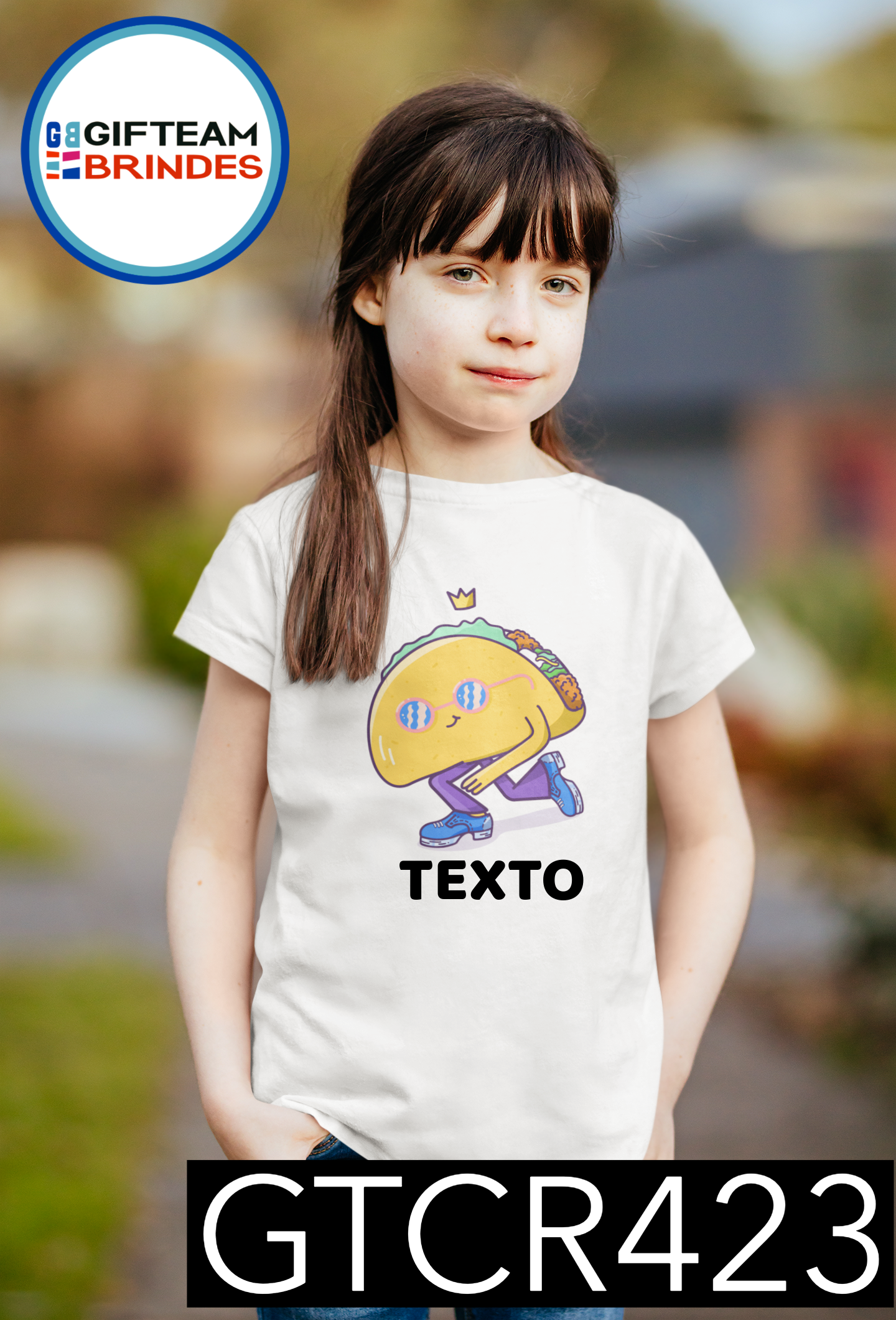 T-SHIRT CRIANÇA  ALIMENTOS GTCR423
