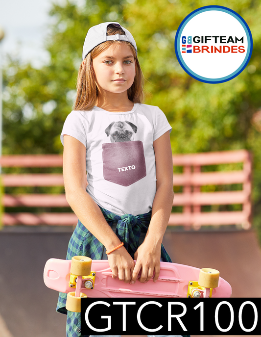 T-SHIRT CRIANÇA BOLSOS GTCR100