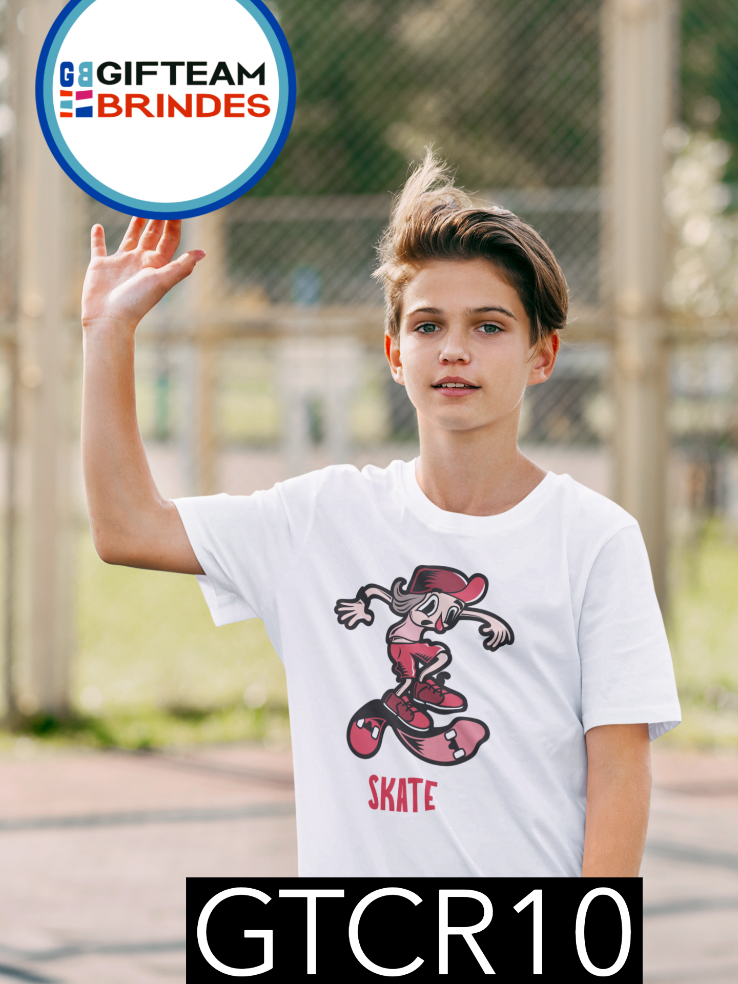 T-SHIRT CRIANÇA DESPORTO GTCR10