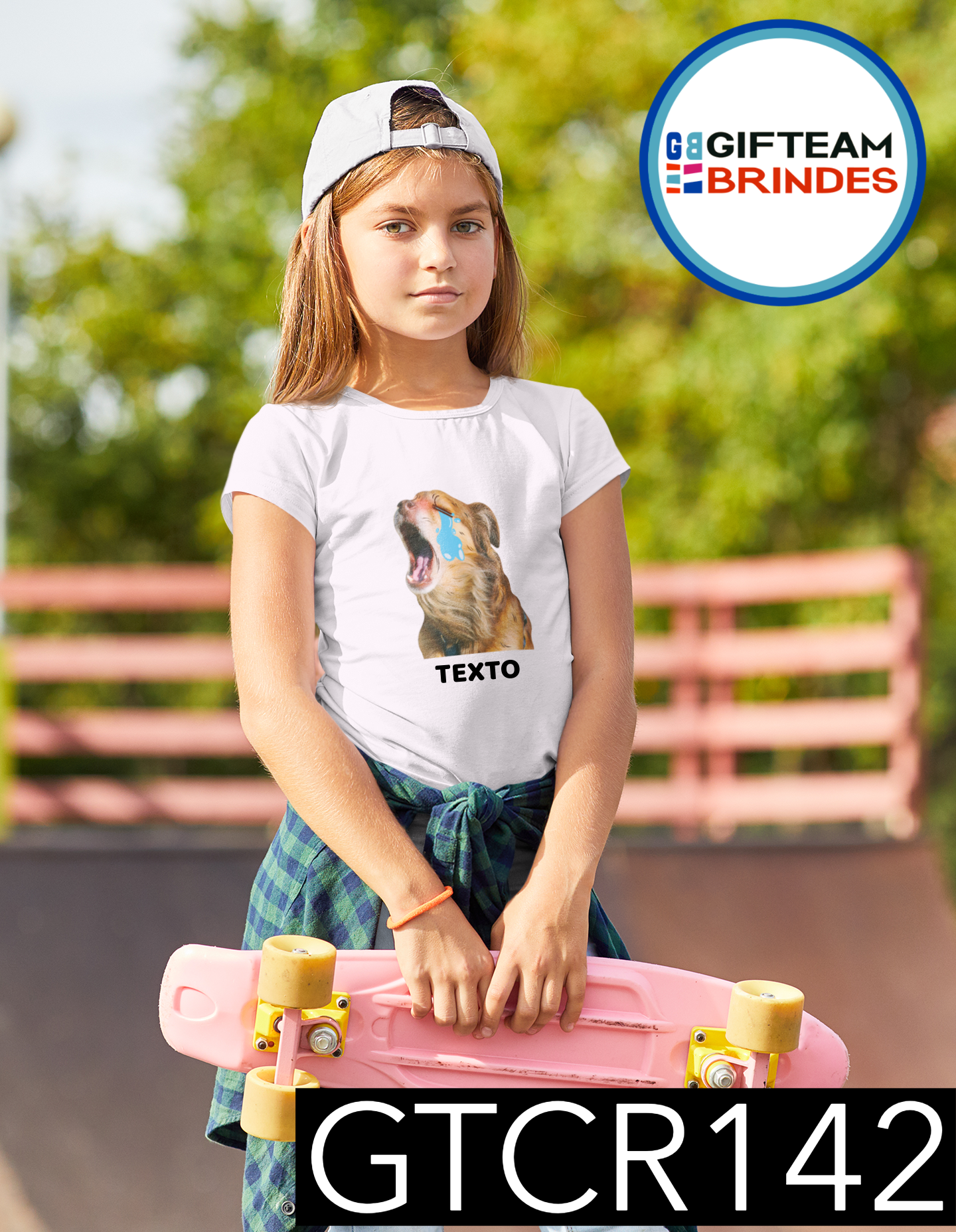 T-SHIRT CRIANÇA ANIMAIS GTCR142