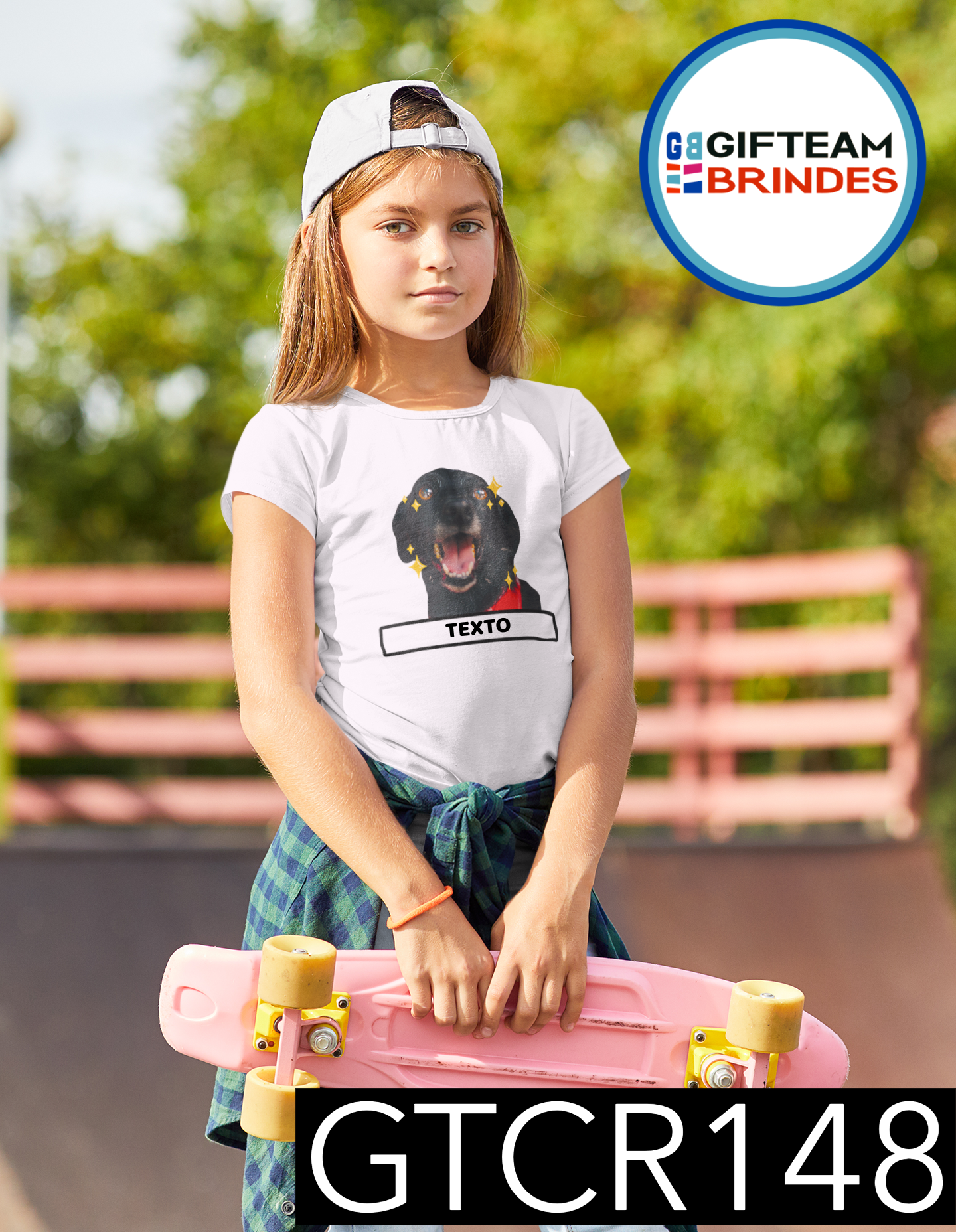T-SHIRT CRIANÇA ANIMAIS GTCR148