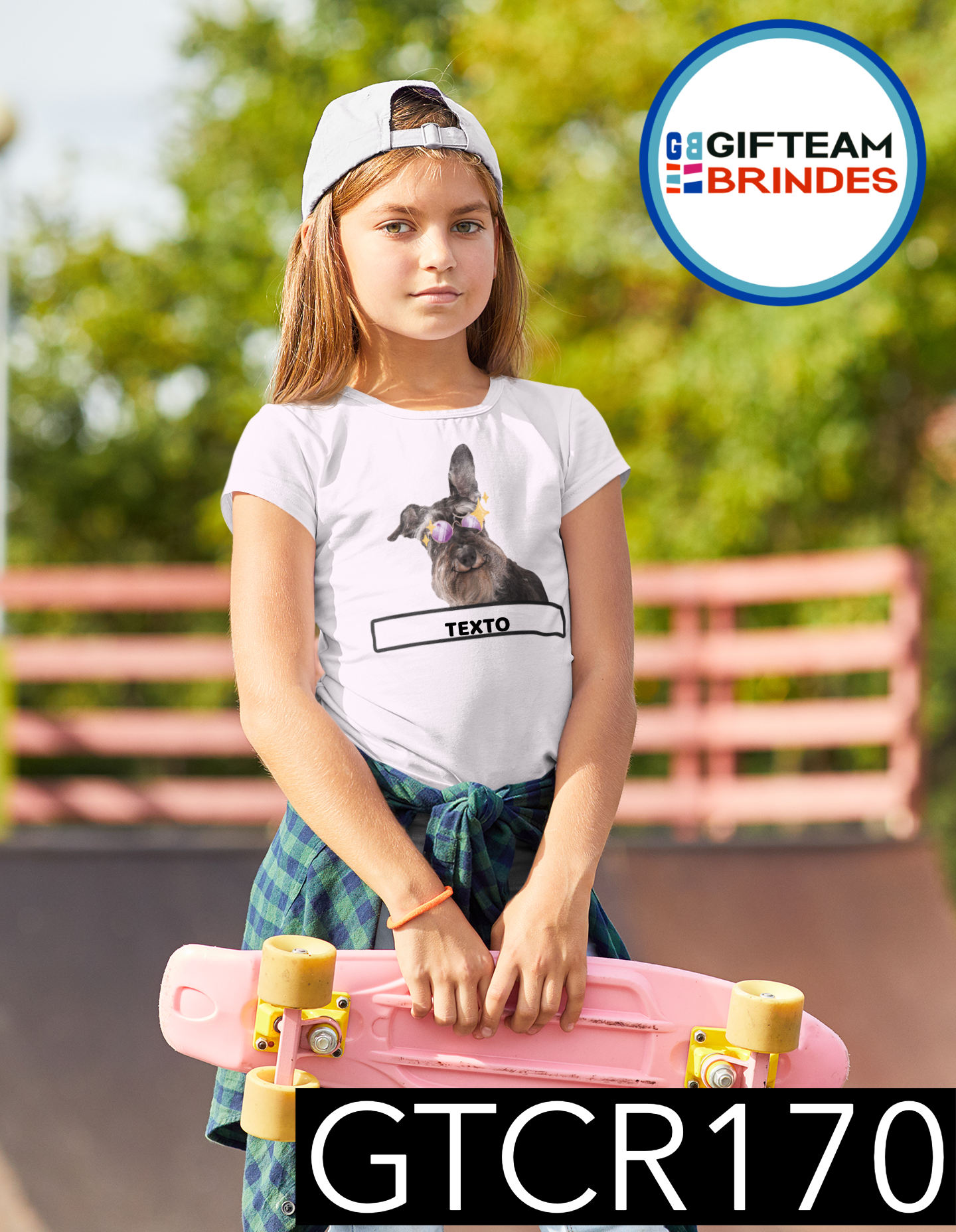T-SHIRT CRIANÇA ANIMAIS GTCR170