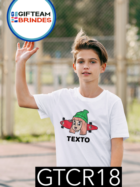 T-SHIRT CRIANÇA DESPORTO GTCR18