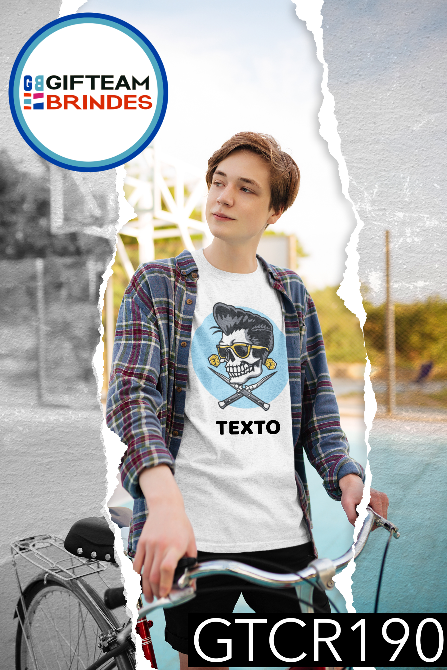 T-SHIRT CRIANÇA ANIMAÇÃO GTCR190