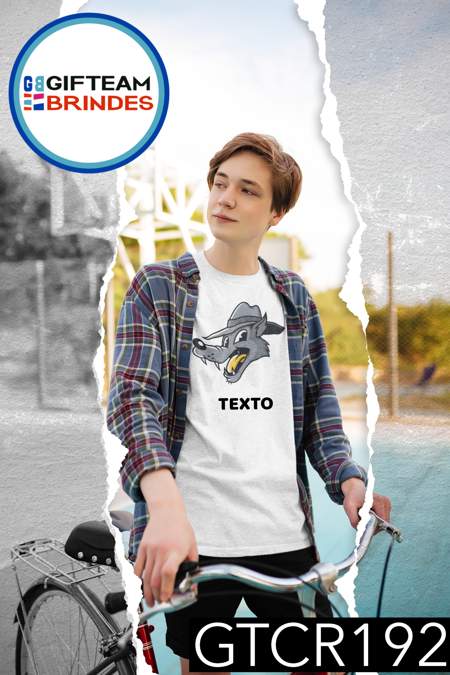 T-SHIRT CRIANÇA ANIMAÇÃO GTCR192