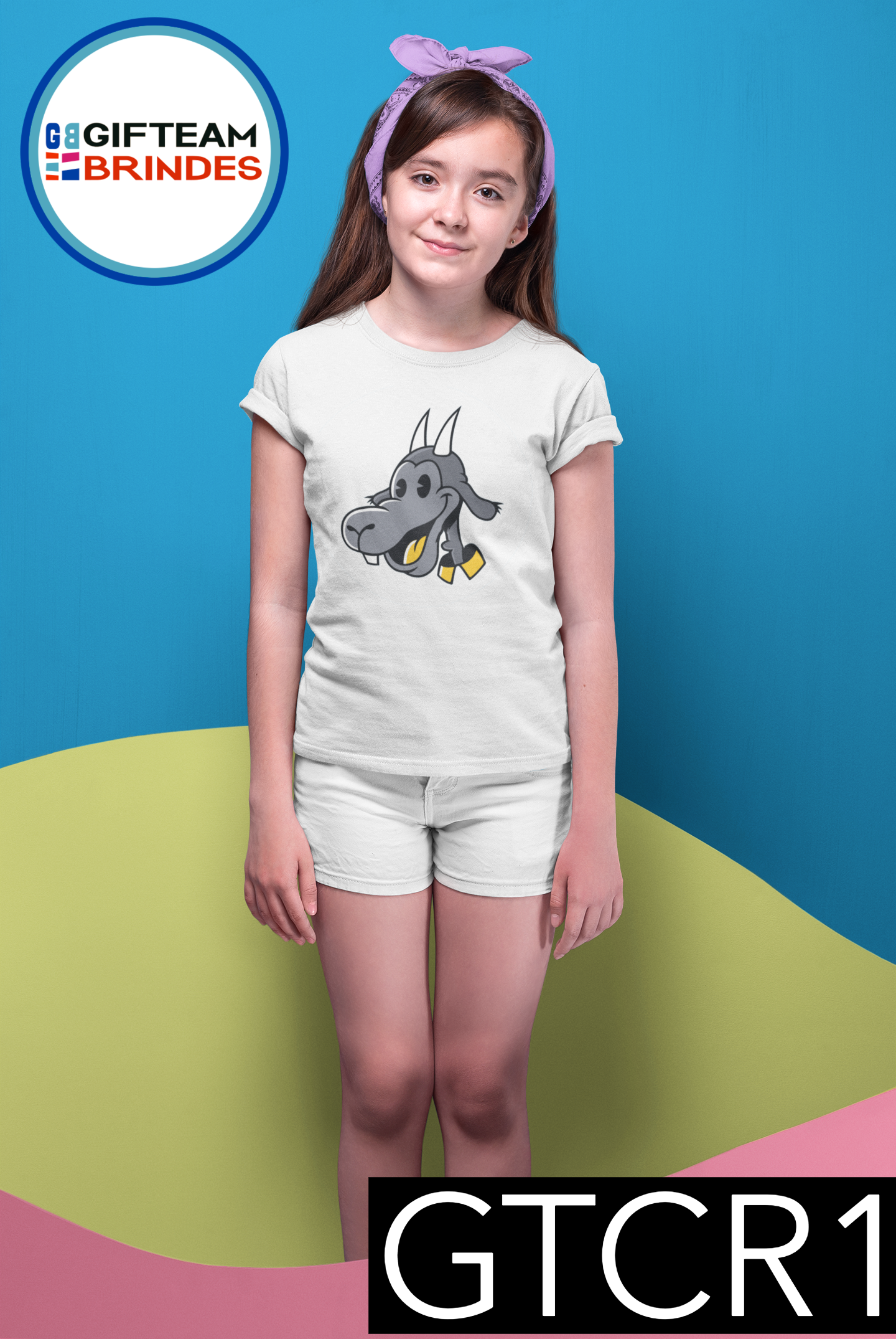 T-SHIRT CRIANÇA  ANIMAÇÃO GTCR1
