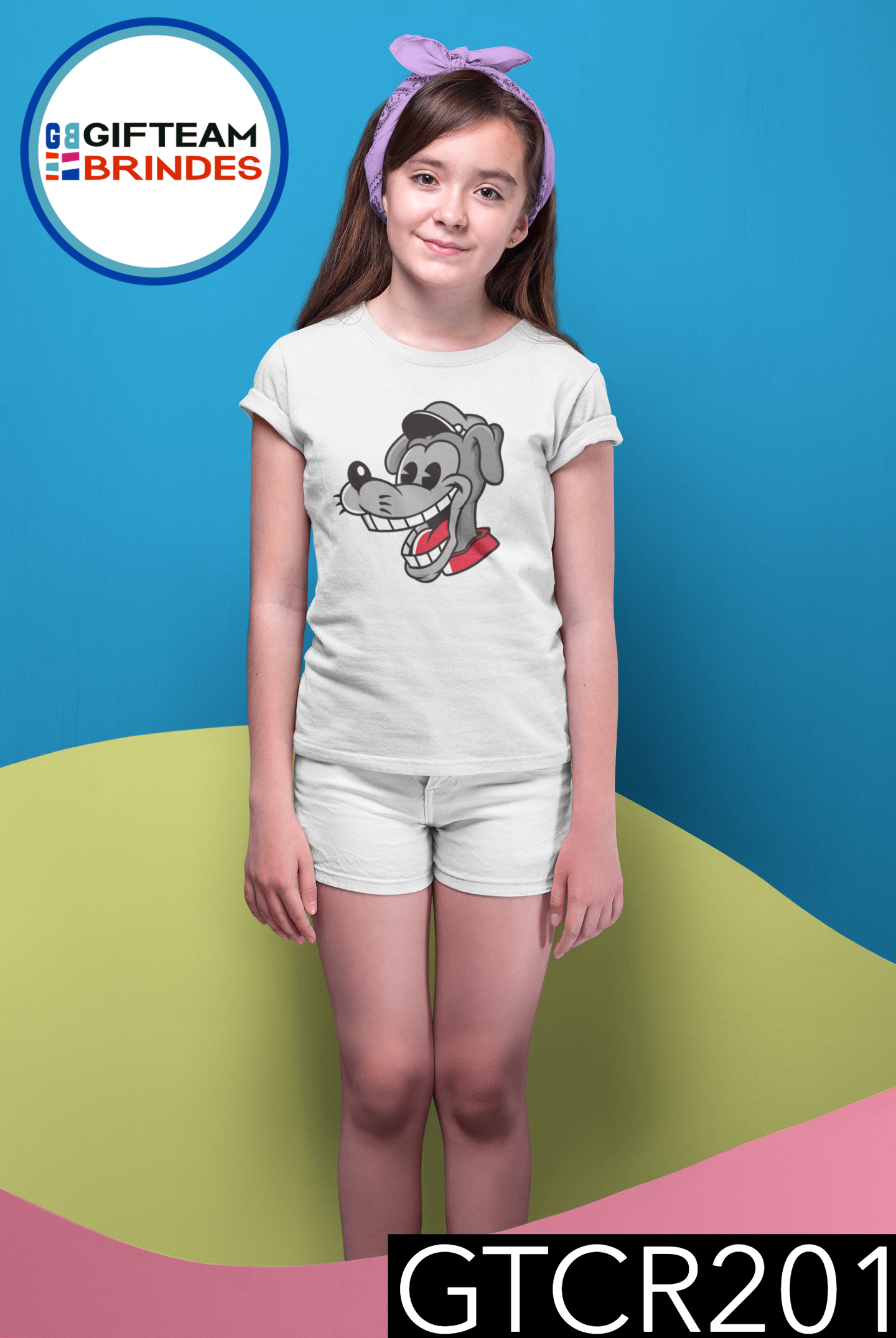 T-SHIRT CRIANÇA ANIMAÇÃO GTCR201