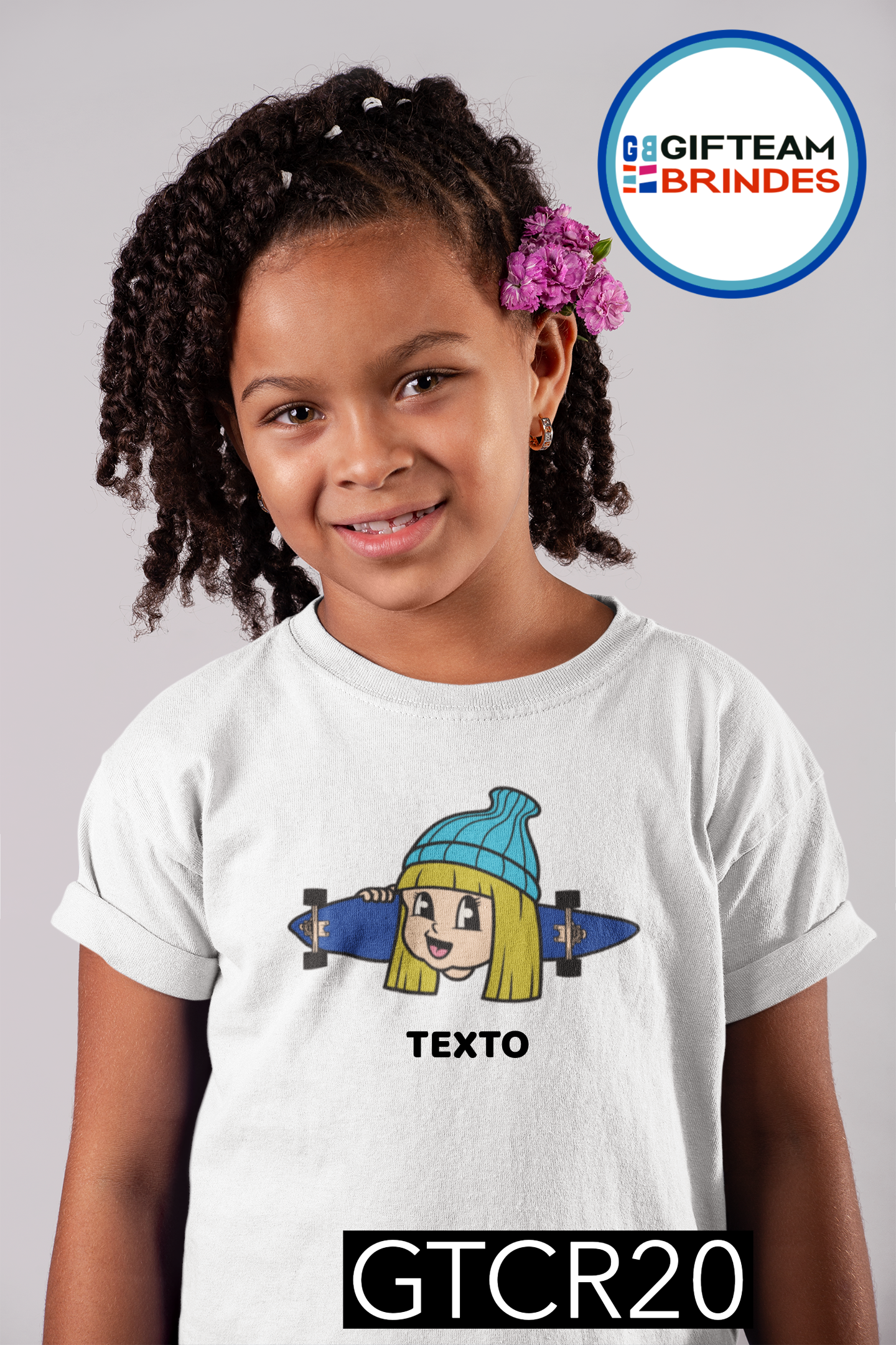 T-SHIRT CRIANÇA DESPORTO GTCR20