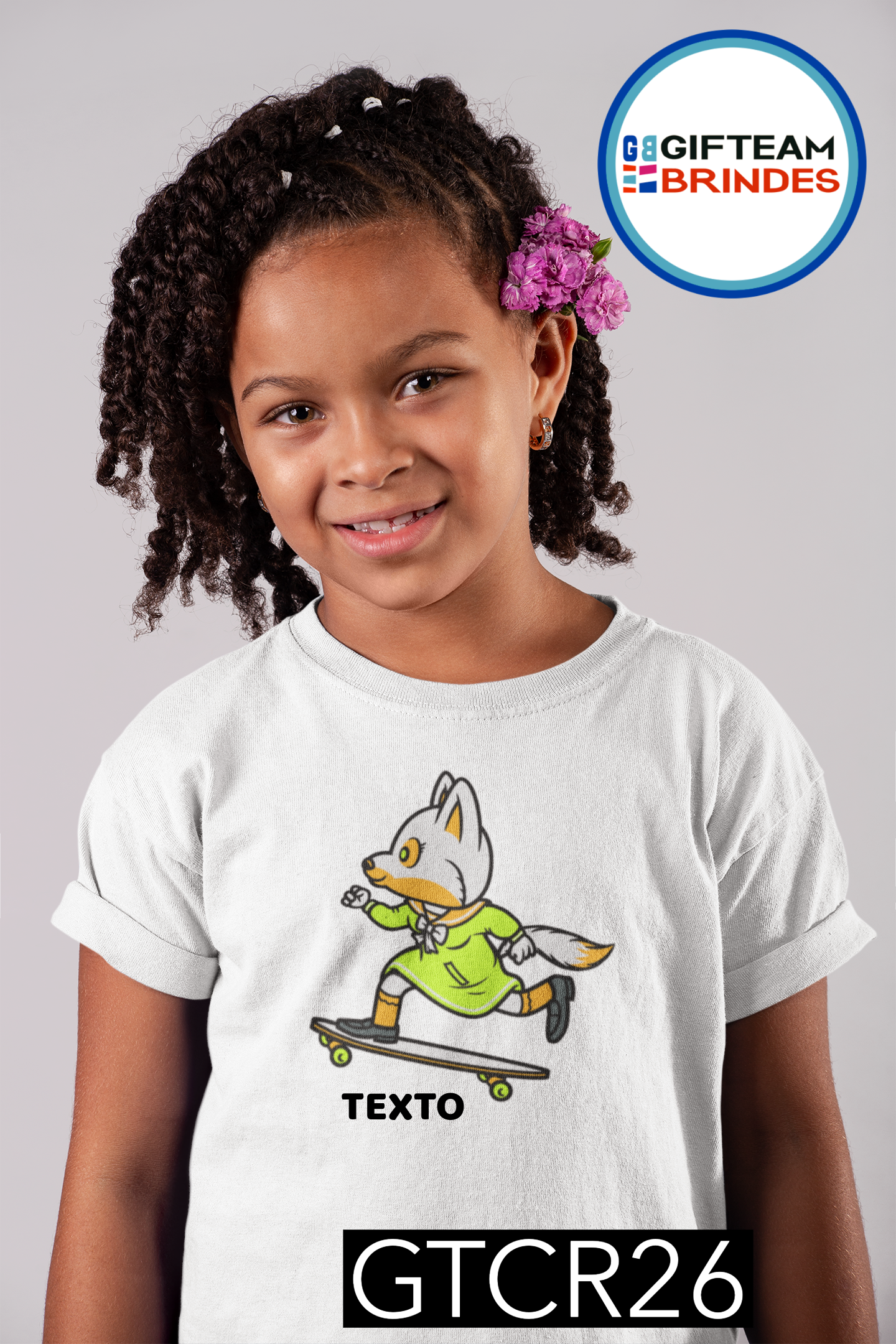 T-SHIRT CRIANÇA DESPORTO GTCR26
