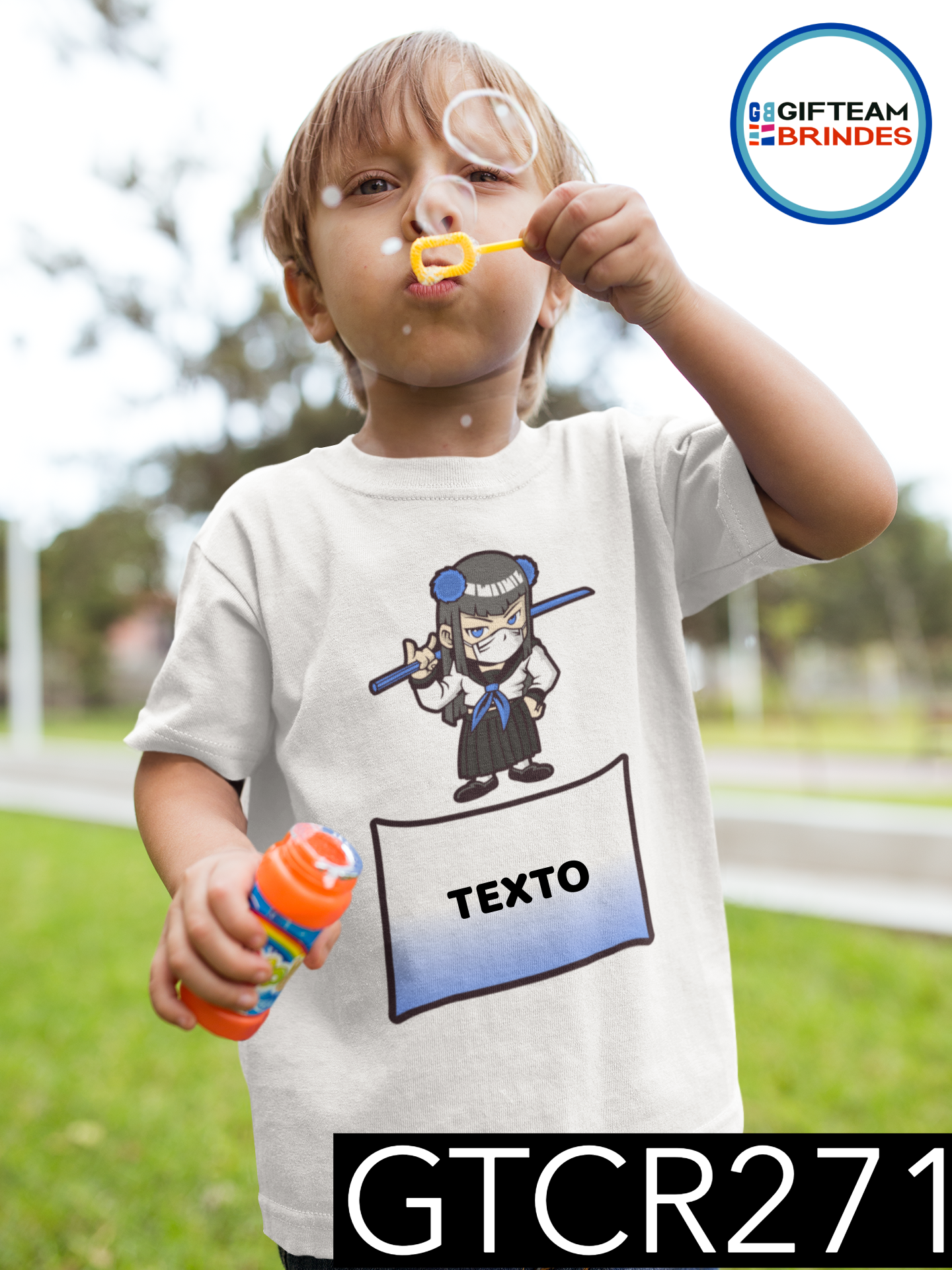 T-SHIRT CRIANÇA ANIMAÇÃO GTCR271