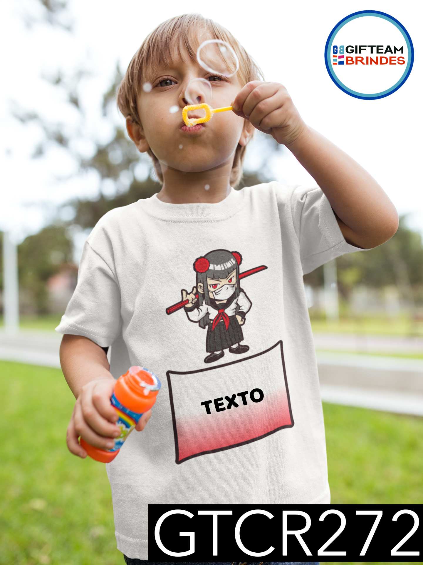 T-SHIRT CRIANÇA ANIMAÇÃO GTCR272
