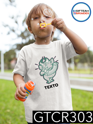 T-SHIRT CRIANÇA ANIMAÇÃO GTCR303