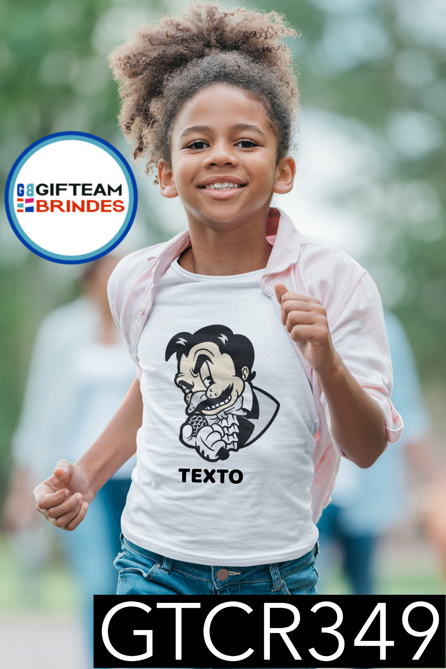 T-SHIRT CRIANÇA MÚSICA GTCR349