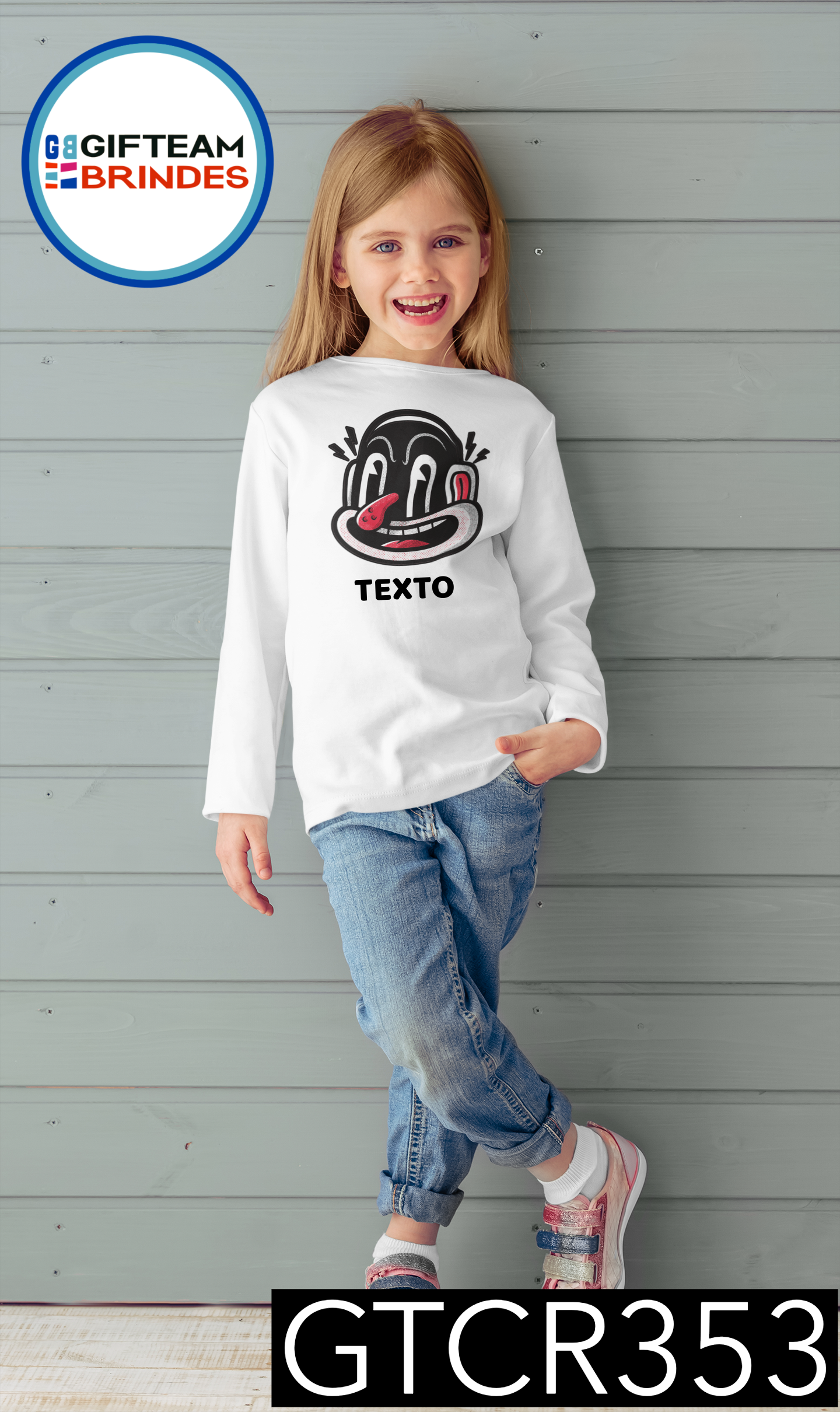 SWEAT-SHIRT CRIANÇA MÚSICA GTCR353