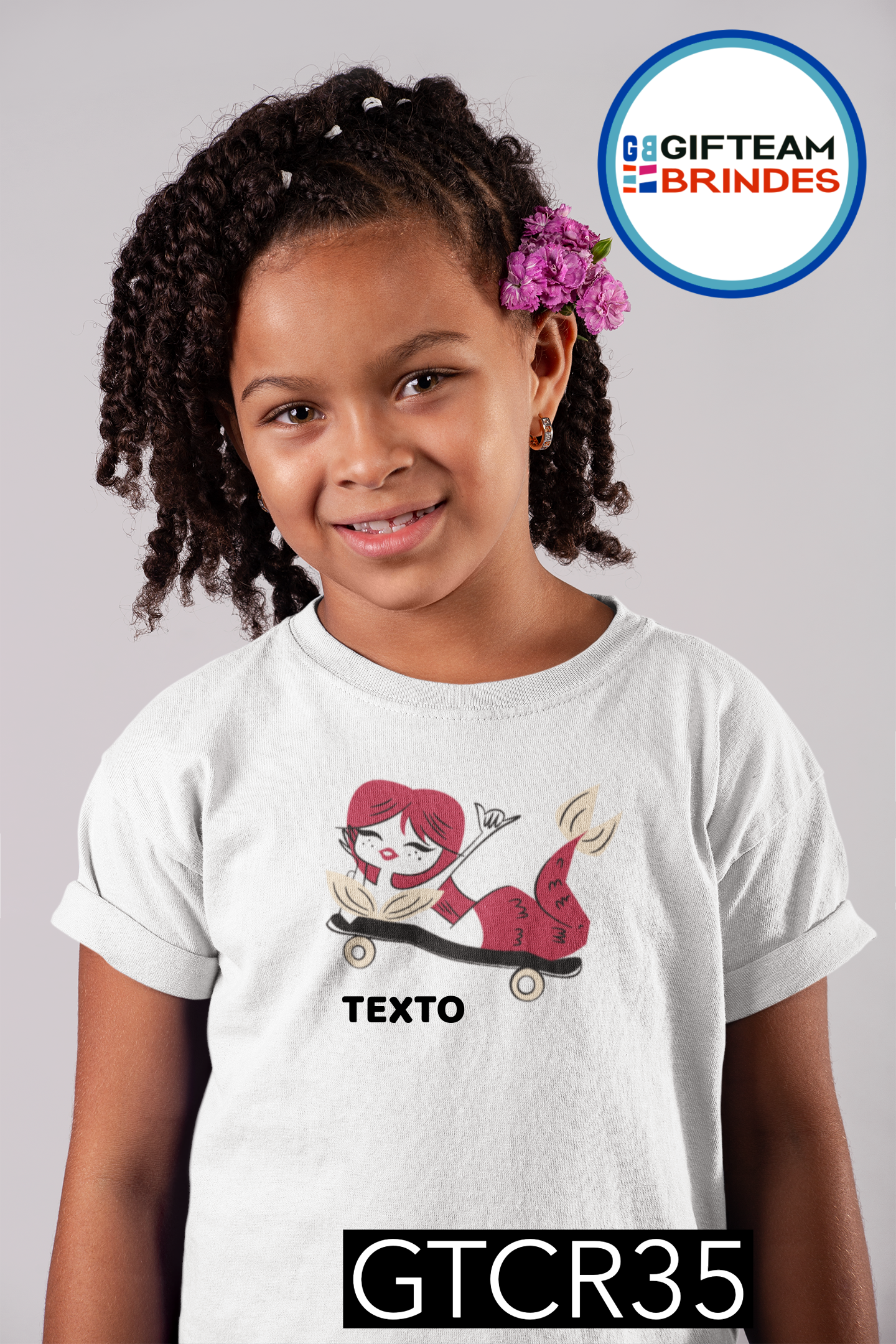 T-SHIRT CRIANÇA DESPORTO GTCR35