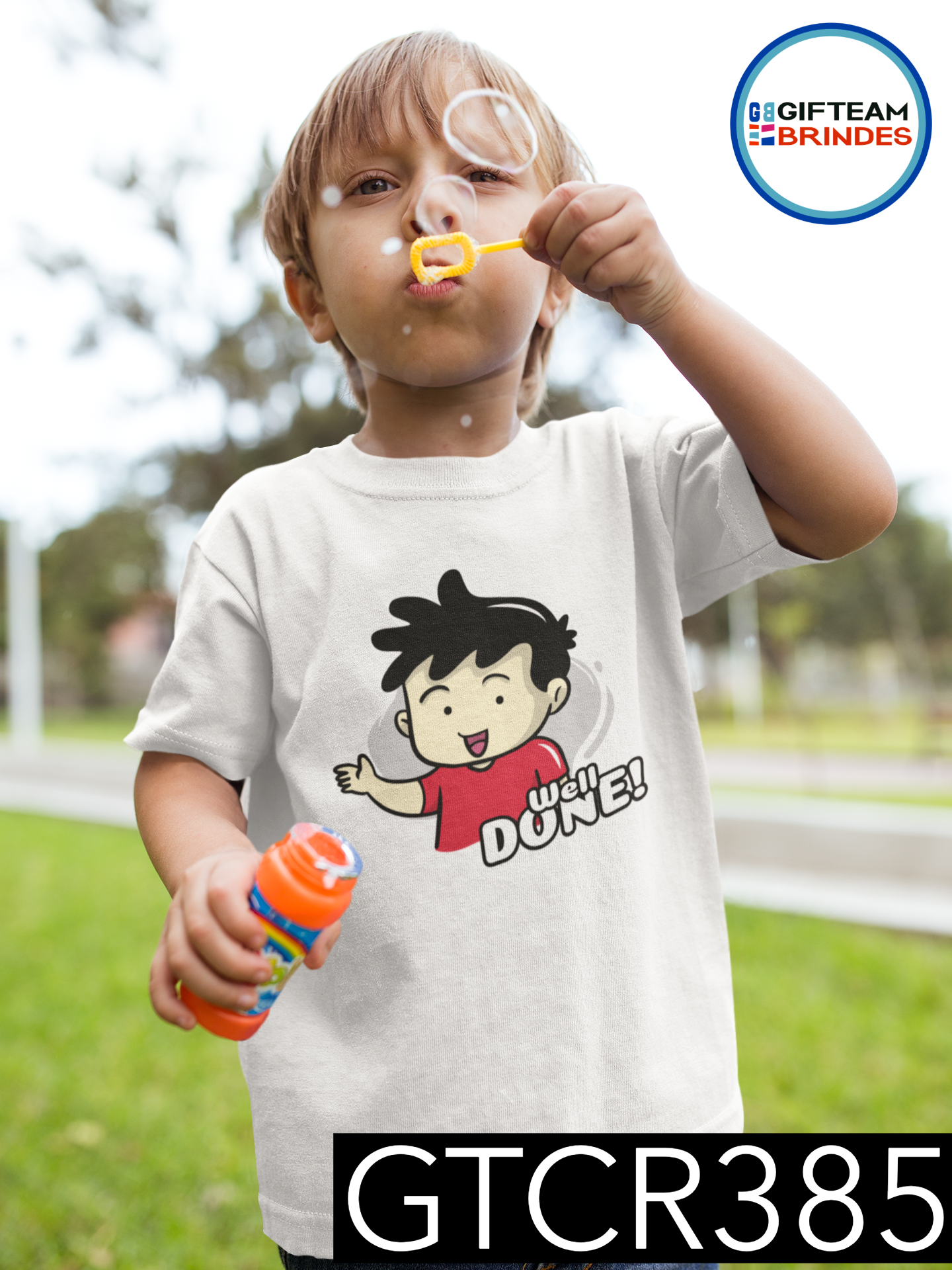 T-SHIRT CRIANÇA ANIMAÇÃO GTCR385