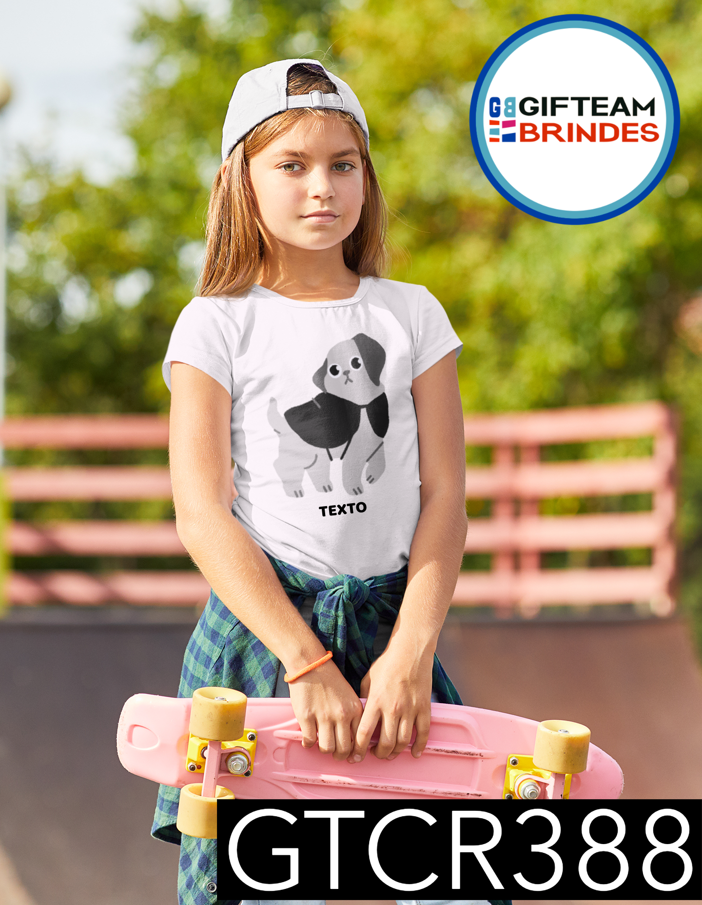 T-SHIRT CRIANÇA ANIMAIS GTCR388