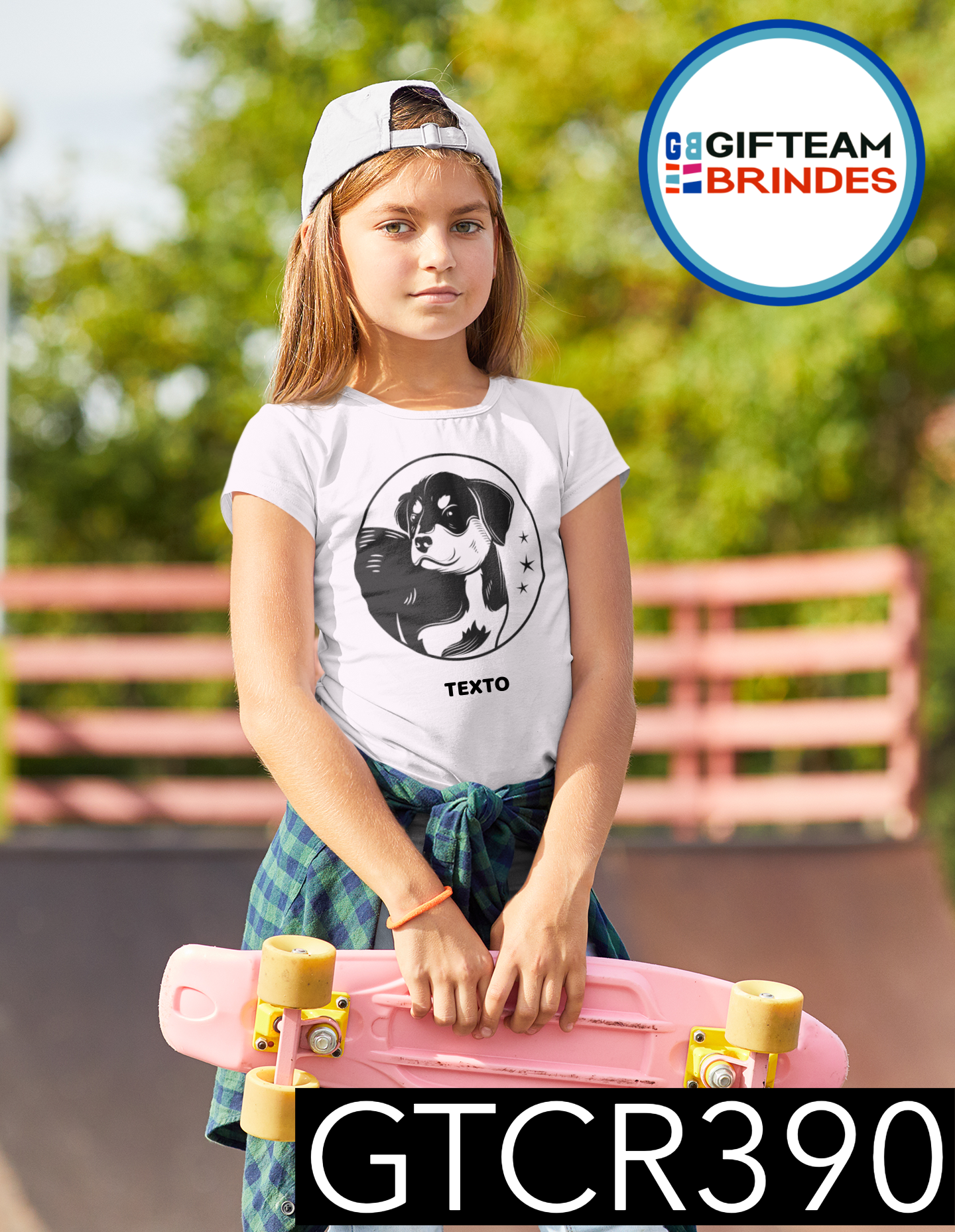 T-SHIRT CRIANÇA ANIMAIS GTCR390