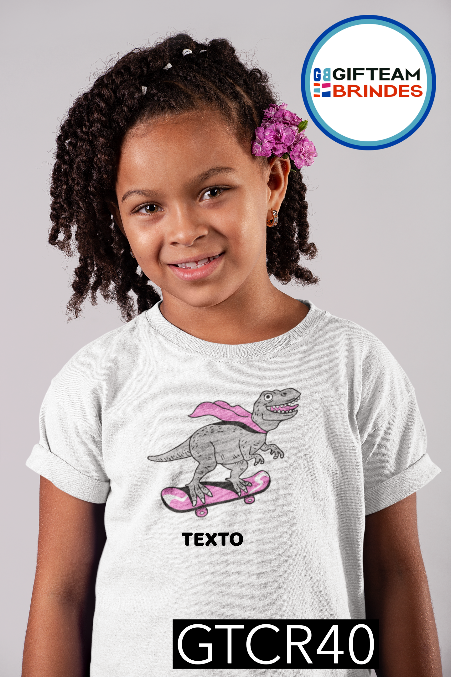 T-SHIRT CRIANÇA DESPORTO GTCR40