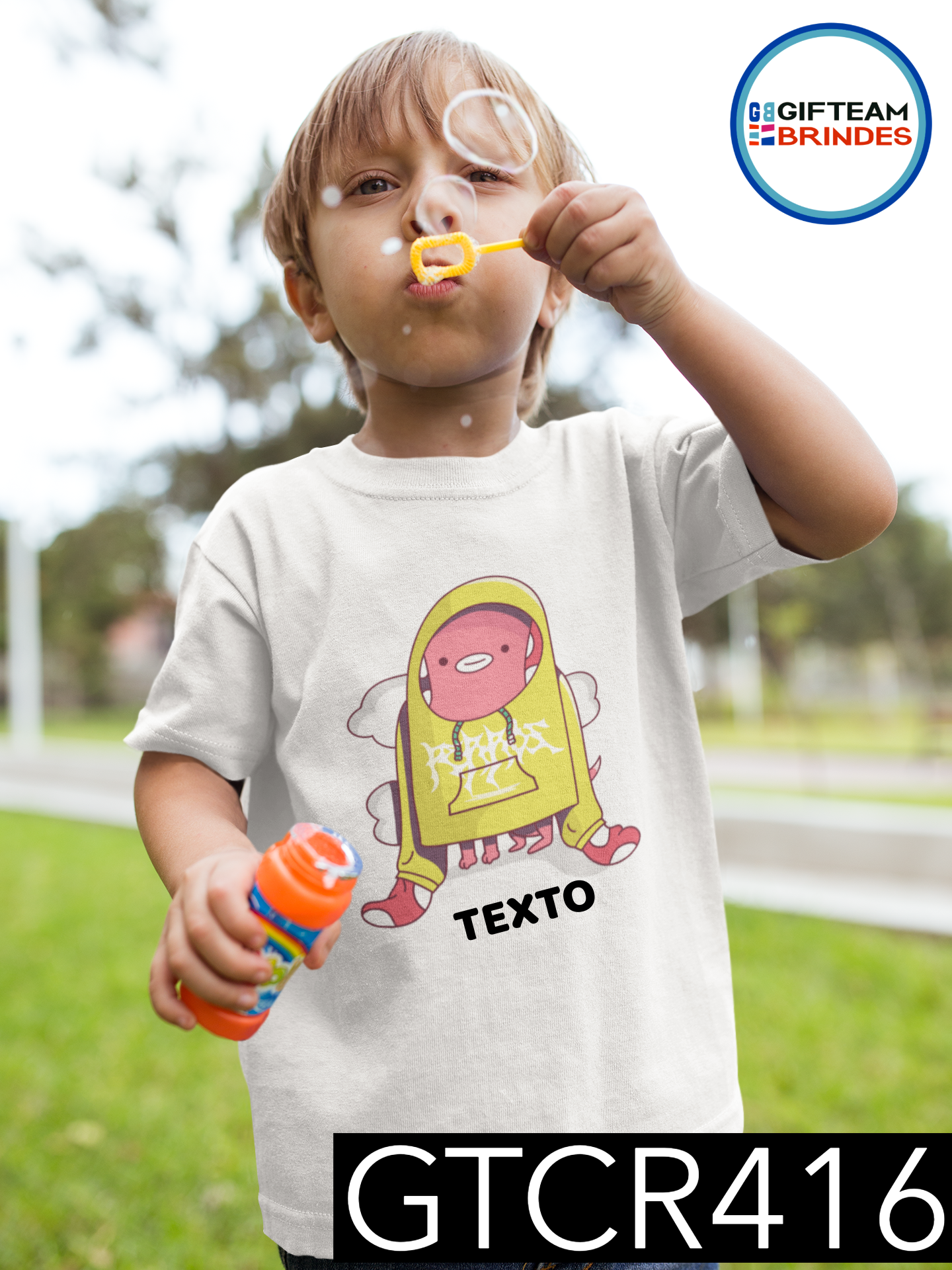 T-SHIRT CRIANÇA  ANIMAÇÃO GTCR416