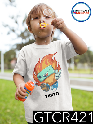 T-SHIRT CRIANÇA ANIMAÇÃO GTCR421