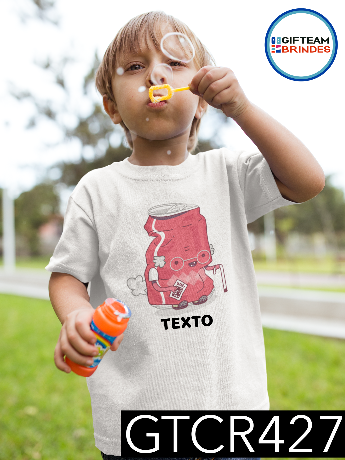 T-SHIRT CRIANÇA ANIMAÇÃO GTCR427