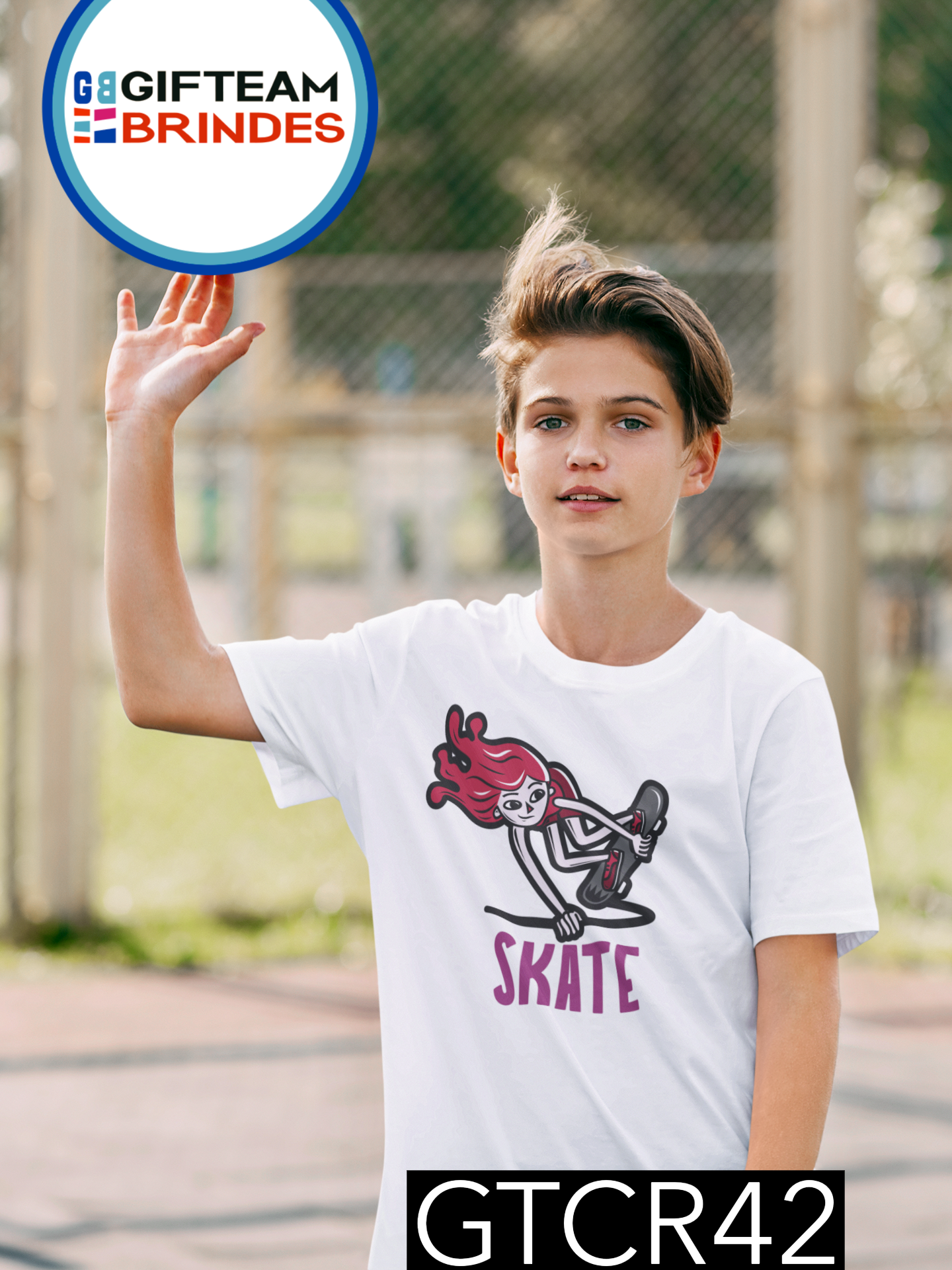 T-SHIRT CRIANÇA DESPORTO GTCR42